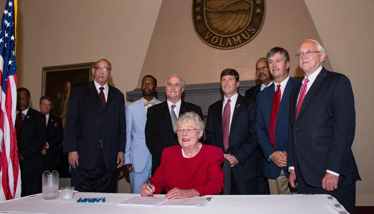 Governor Ivey signing barbaric attack on women's rights into law