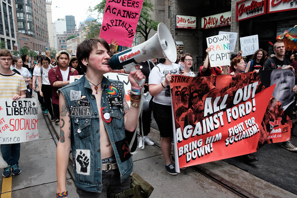 Fightback At The Trans March