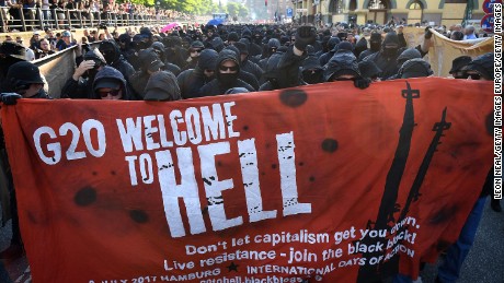 G20 Protests Hamburg