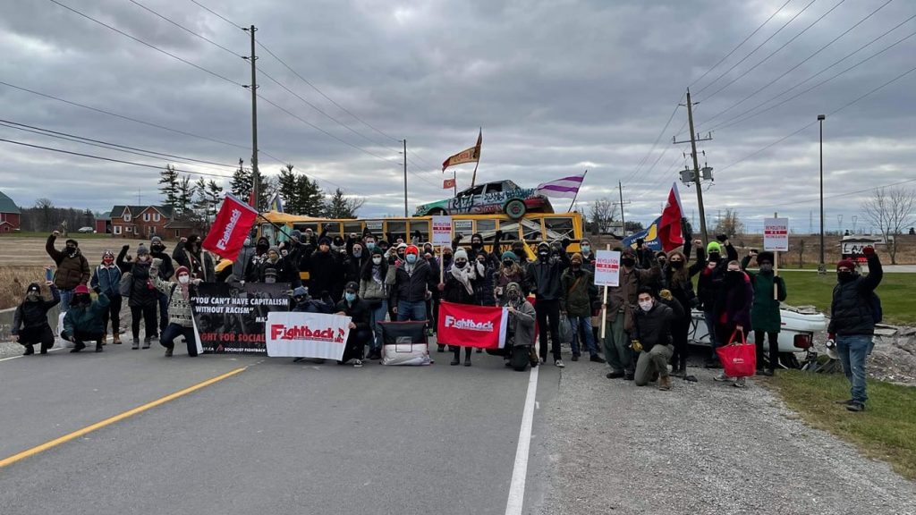 Revolutionary solidarity visit to 1492 Land Back Lane | Communist ...