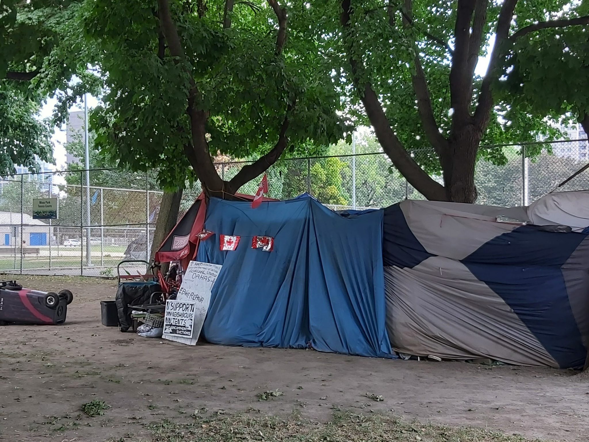 Why are there tent cities in Canada? Communist Revolution