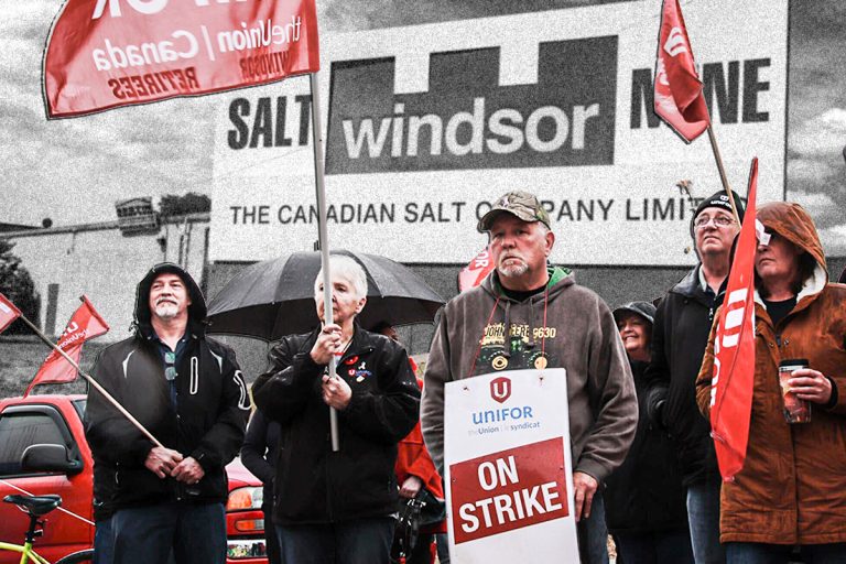 Windsor Salt strike continues How can workers break the stalemate?
